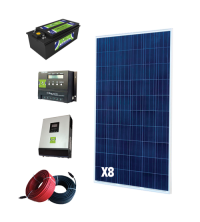 Solar Paket 2 KW - Lamba, TV, Uydu, Normal Boy Buzdolabı, Ev Aletleri, Su Pompası, Çamaşır Makinesi Ve Şarj