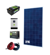 Solar Paket 4 KW - Ortalama Bir Kullanım İle Bütün Evin İhtiyacını Karşılar