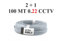 100 MT 2+1 0.22 CCTV KABLO